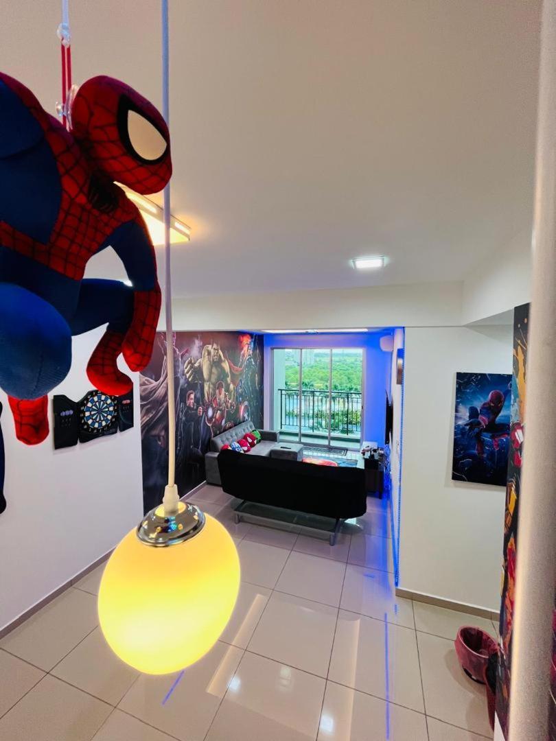 Apartment Marvel Universe Retreat - Infinity Pool, Ps5, Private-cinema With Pool-view Balcony - M4 Bukit Mertajam