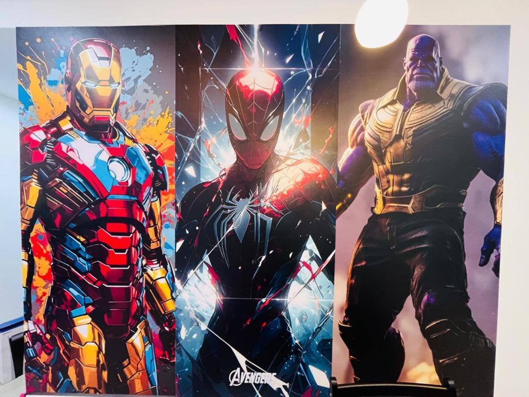 Marvel Universe Retreat - Infinity Pool, Ps5, Private-cinema With Pool-view Balcony - M4 * Bukit Mertajam