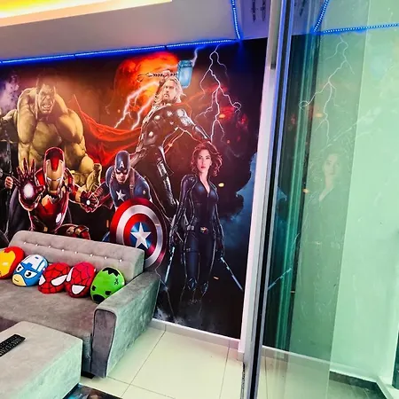 Marvel Universe Retreat - Infinity Pool, Ps5, Private-Cinema With Pool-View Balcony - M4 Bukit Mertajam Exterior photo